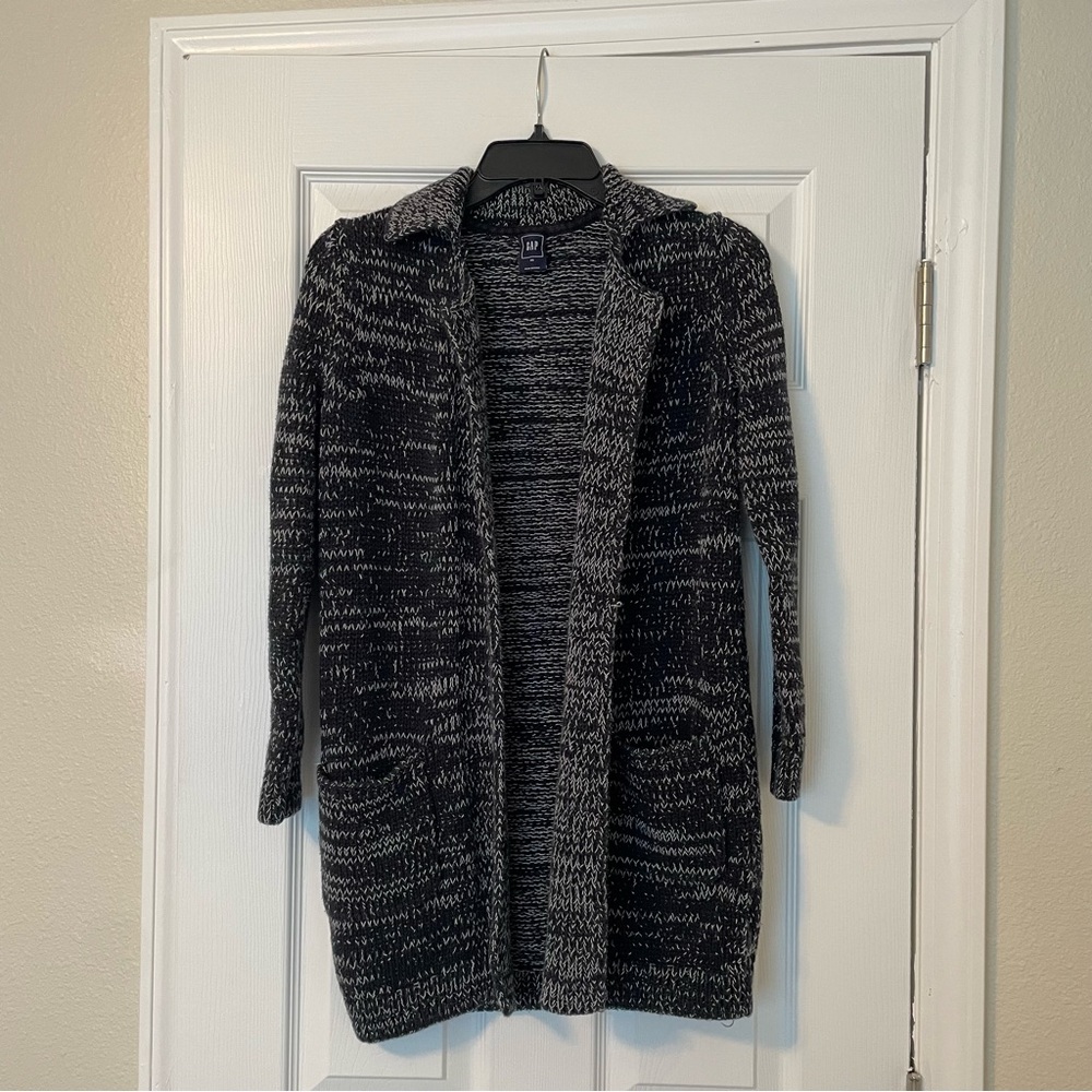Thick gap cardigan